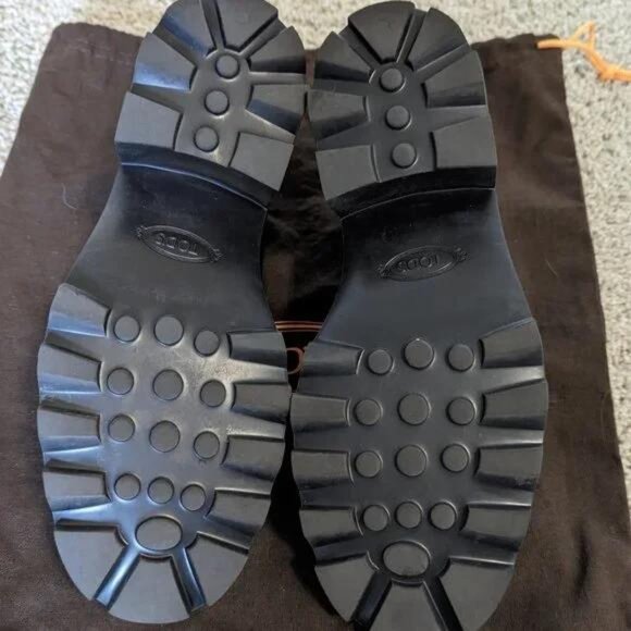 Tod's Women's chunky black loafers - Picture 3 of 8